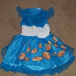 ❤SALE❤Cookie Monster Pretend Play Dress